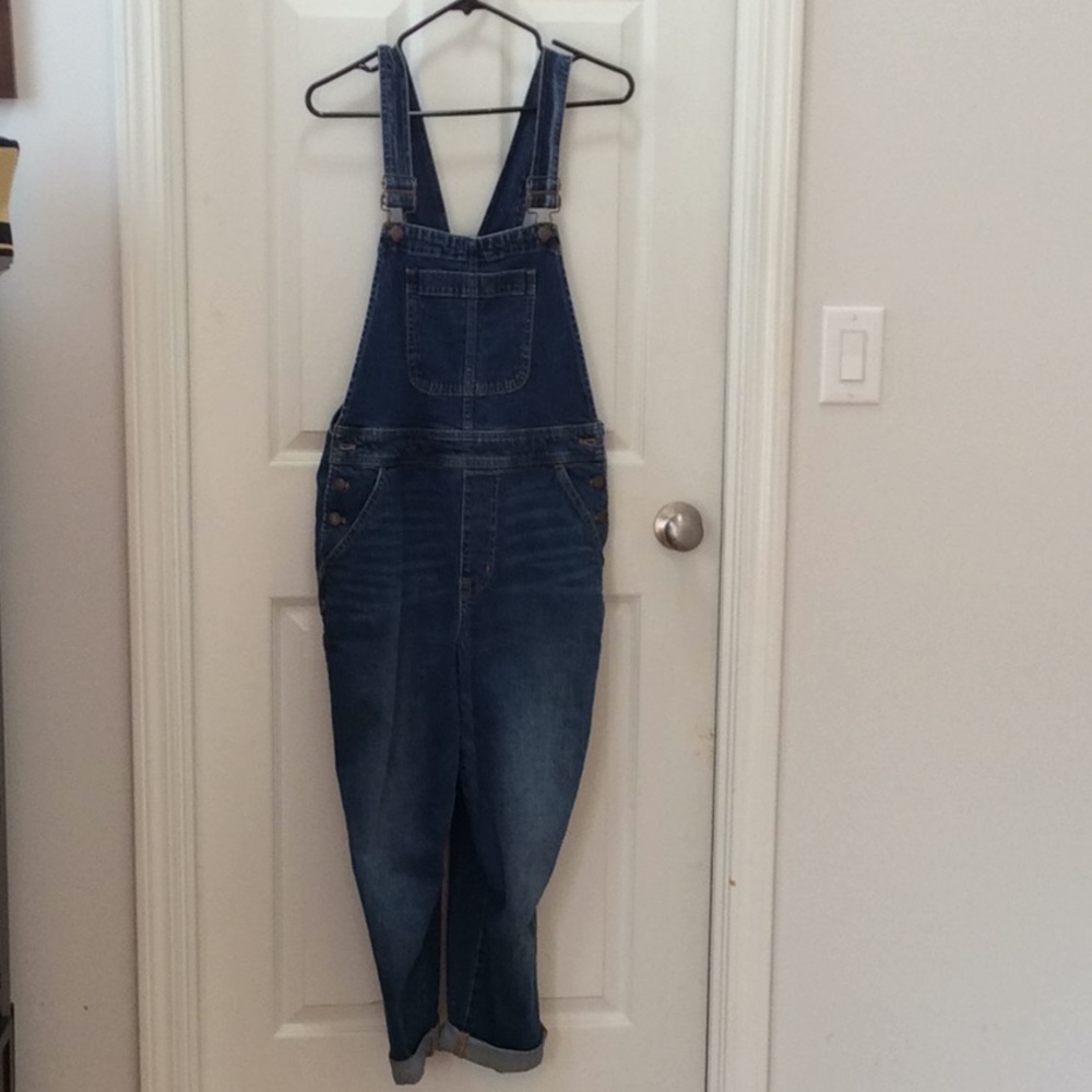 J. Crew Factory denim overalls
